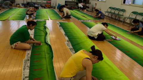 カヒコ衣装製作 | 本格的カヒコを学べる札幌のフラ教室 クハイ・ハーラウ・オ・カレイイリマオカラニ・パー・オーラパ・カヒコ